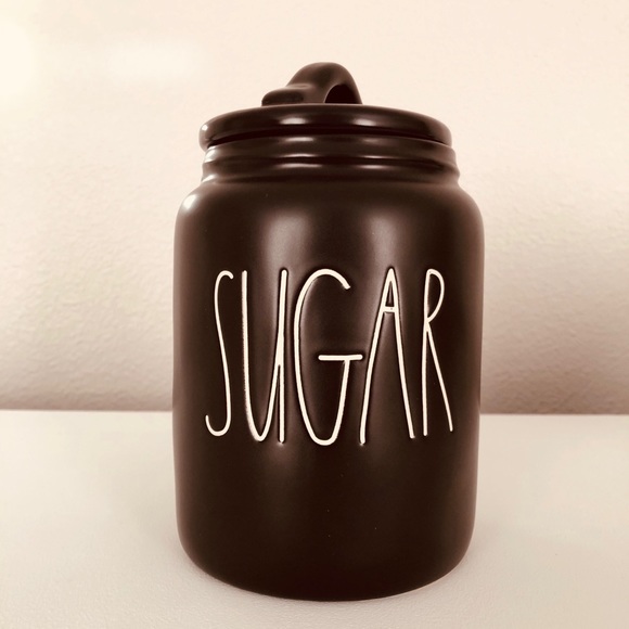 Rae Dunn Other - Rae Dunn Sugar black canister